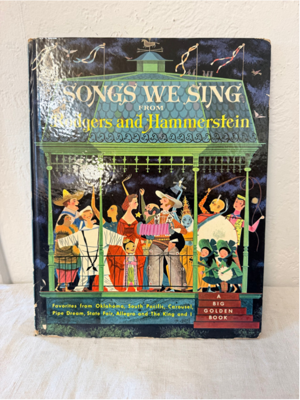 1961 Songs We Sing Rodgers Hammerstein Big Golden Book Vintage Sheet Music